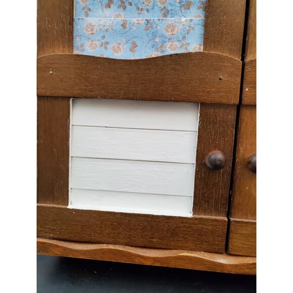 Wooden Spice Rack | Wall Mounted Spice Shelf | Spice Storage | Rustic Kitchen - Picture 4 of 10